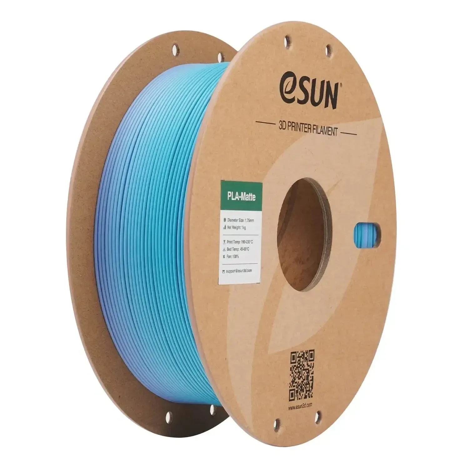eSUN PLA-Matte Rainbow Ocean, 1.75 mm 1 kg spool