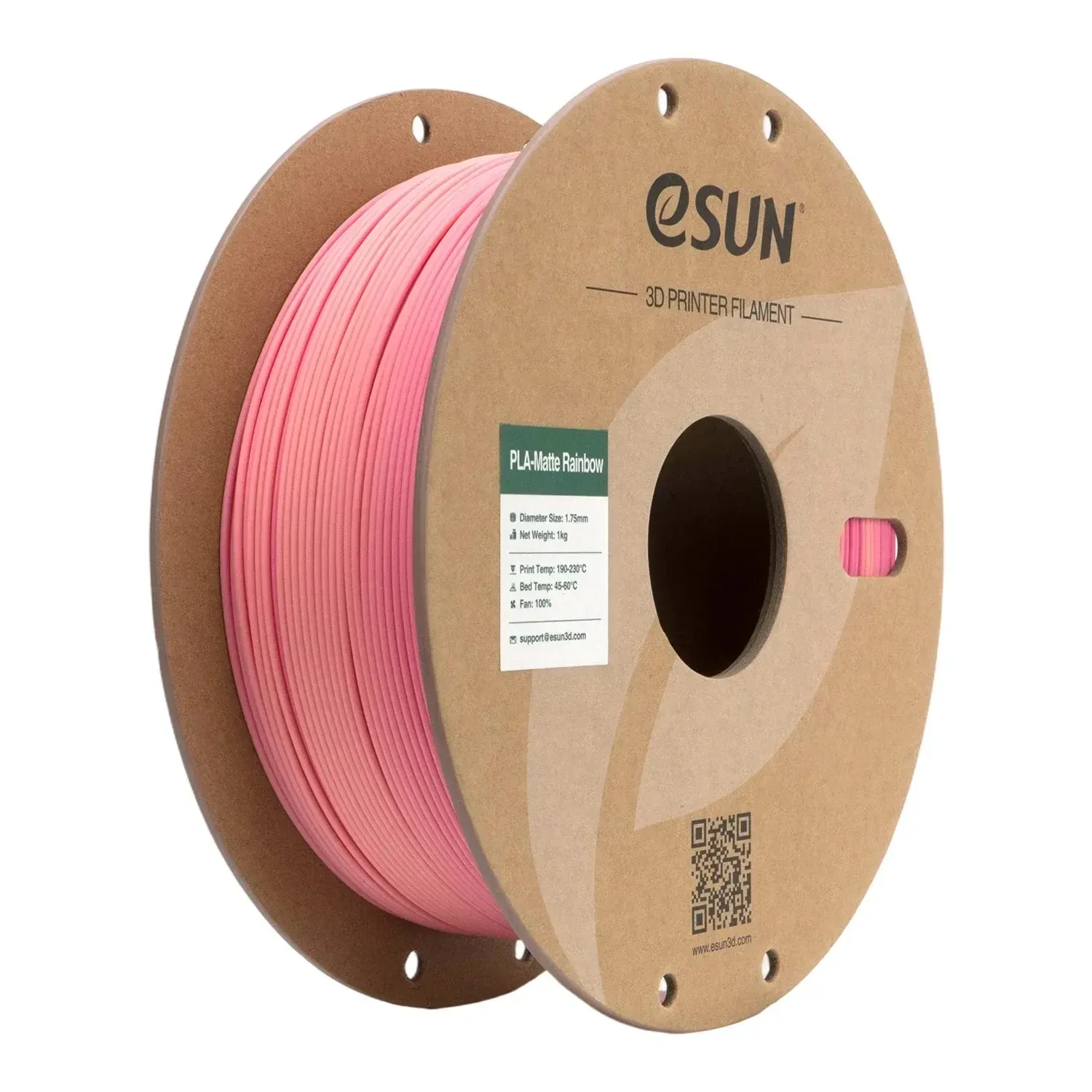 eSUN PLA-Matte Rainbow Bloom, 1.75 mm 1 kg spool