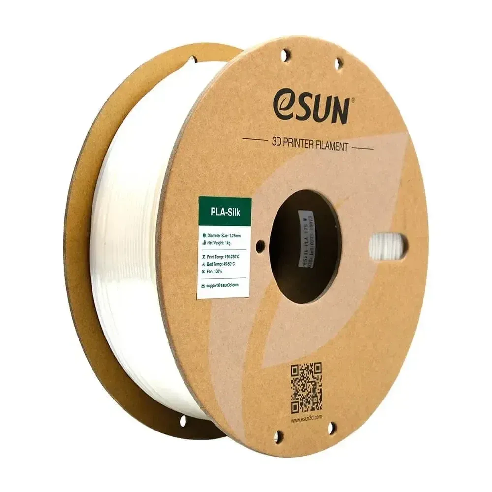 eSUN PLA-Silk White, 1.75 mm 1 kg spool