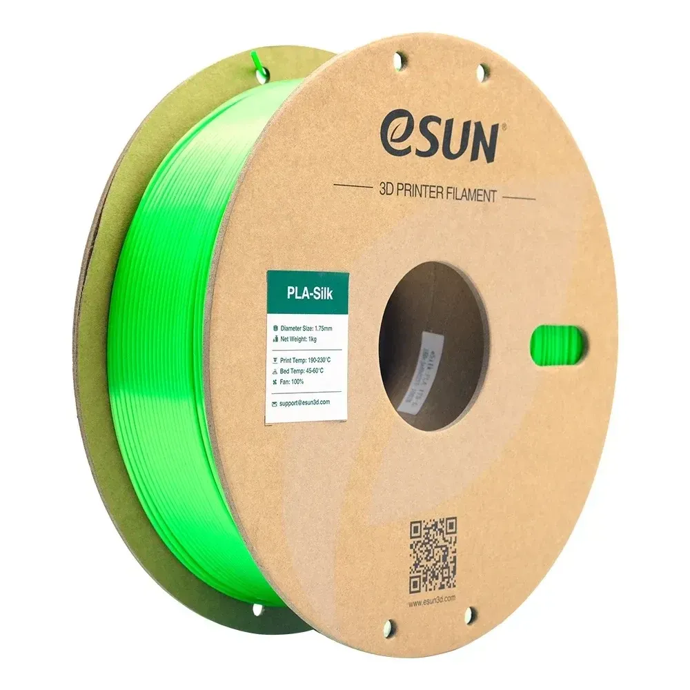 eSUN PLA-Silk Silk Green, 1.75 mm 1 kg spool