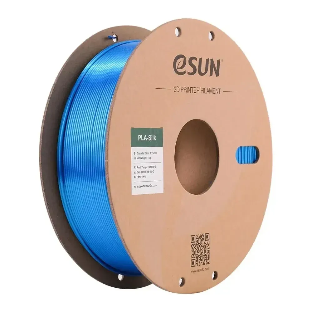 eSUN PLA-Silk Cyan, 1.75 mm 1 kg spool