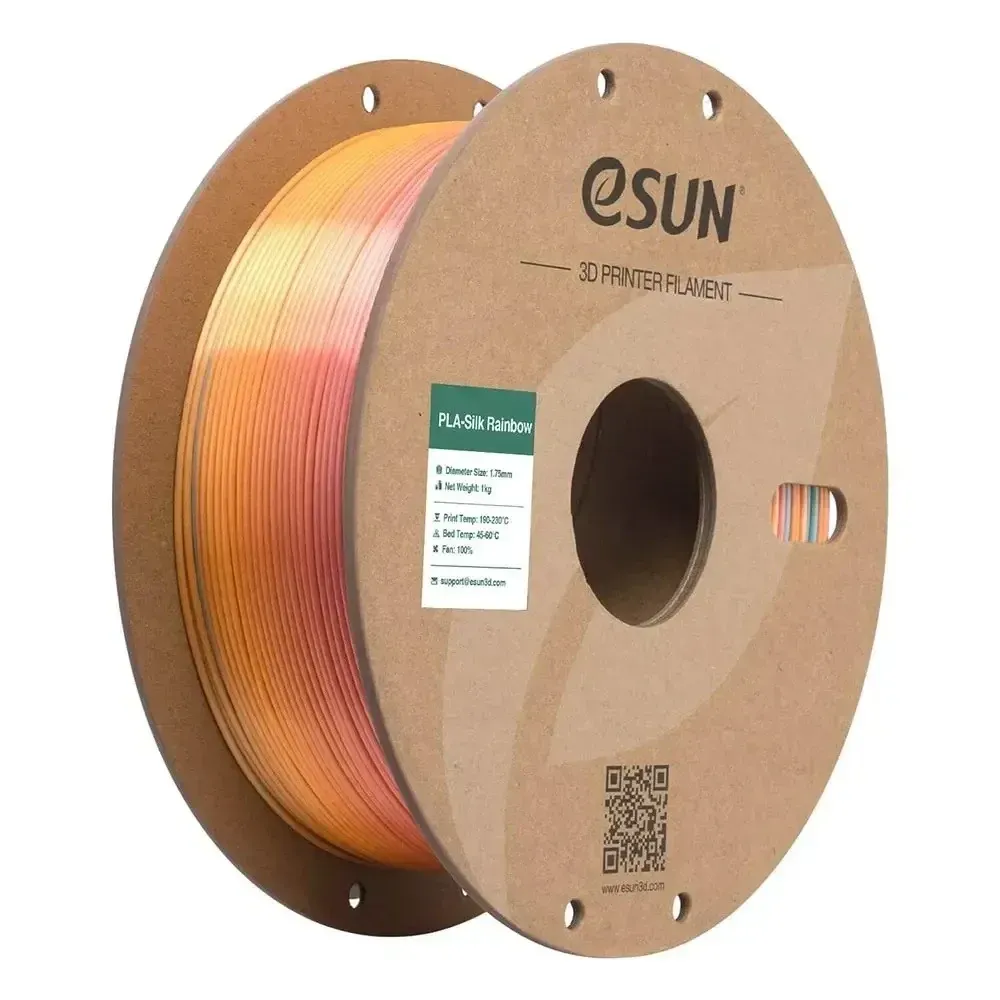eSUN PLA-Silk Rainbow Dragon Palace, 1.75 mm 1 kg spool