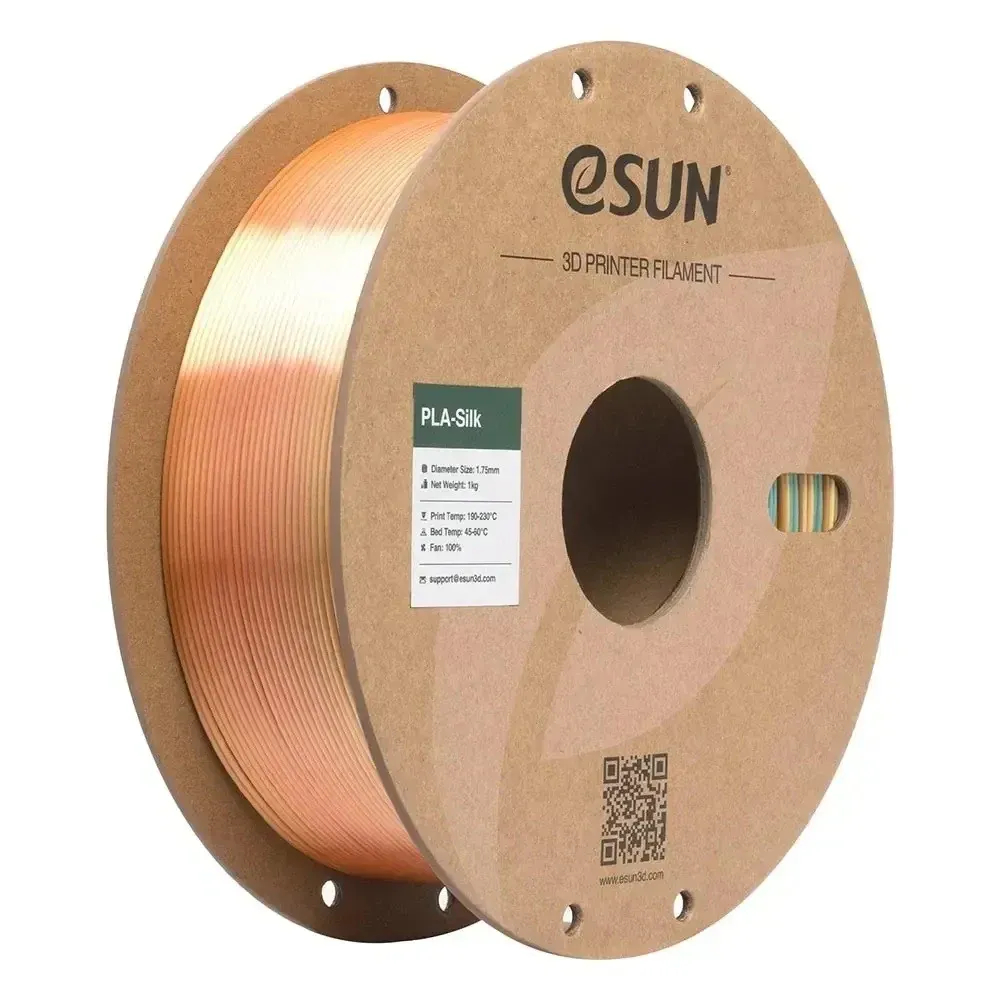 eSUN PLA-Silk Rainbow Silk Rainbow A, 1.75 mm 1 kg spool
