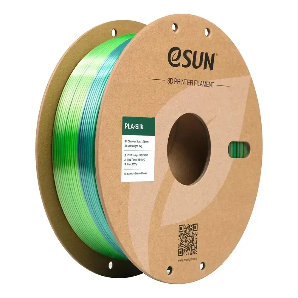 eSUN PLA-Silk Rainbow Silk Forest, 1.75 mm 1 kg spool