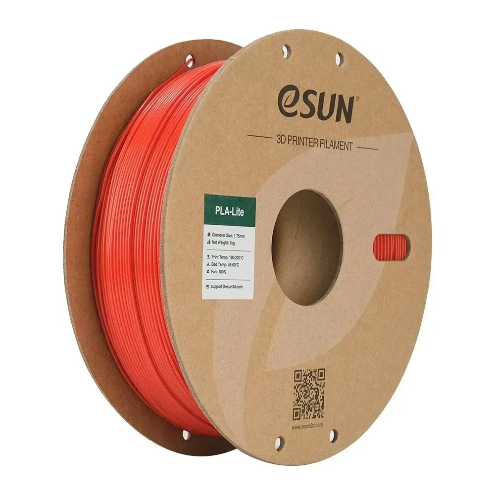 eSUN PLA-Lite Red, 1.75 mm 1 kg spool