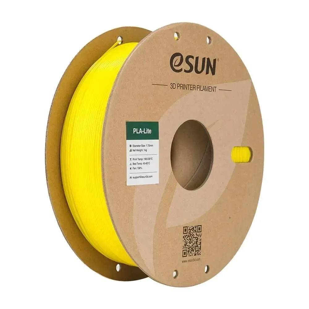 eSUN PLA-Lite Yellow, 1.75 mm 1 kg spool
