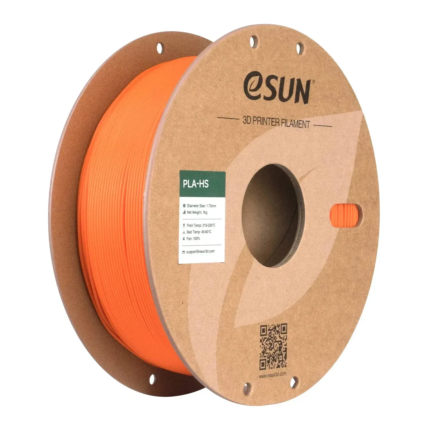 eSUN PLA-HS Orange, 1.75 mm 1 kg spool