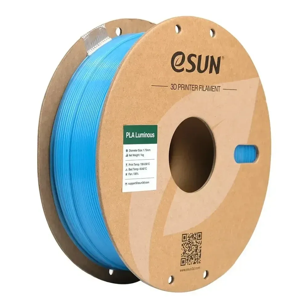 eSUN PLA-Luminous Luminous Blue, 1.75 mm 1 kg spool