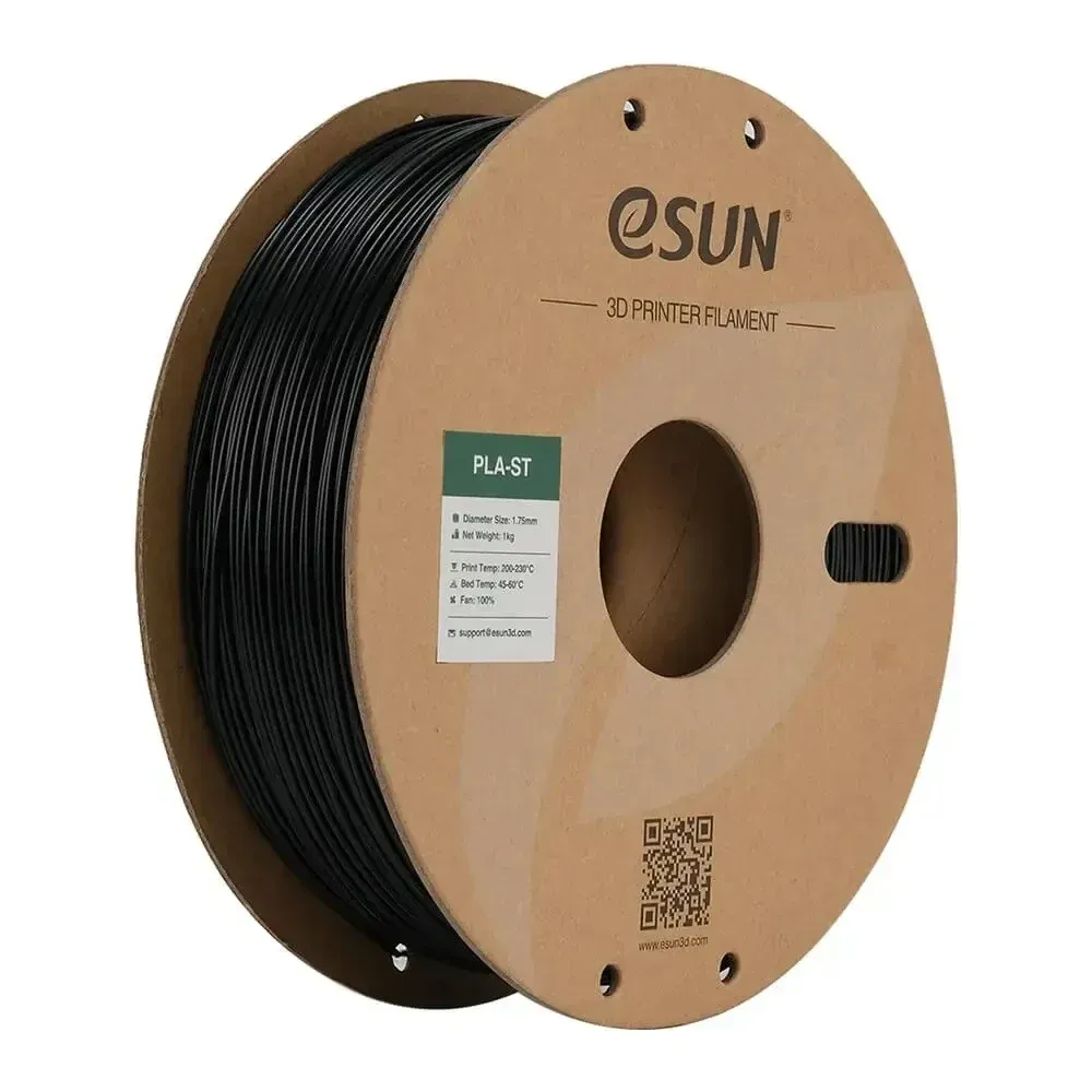 eSUN PLA-ST Black, 1.75 mm 1 kg spool