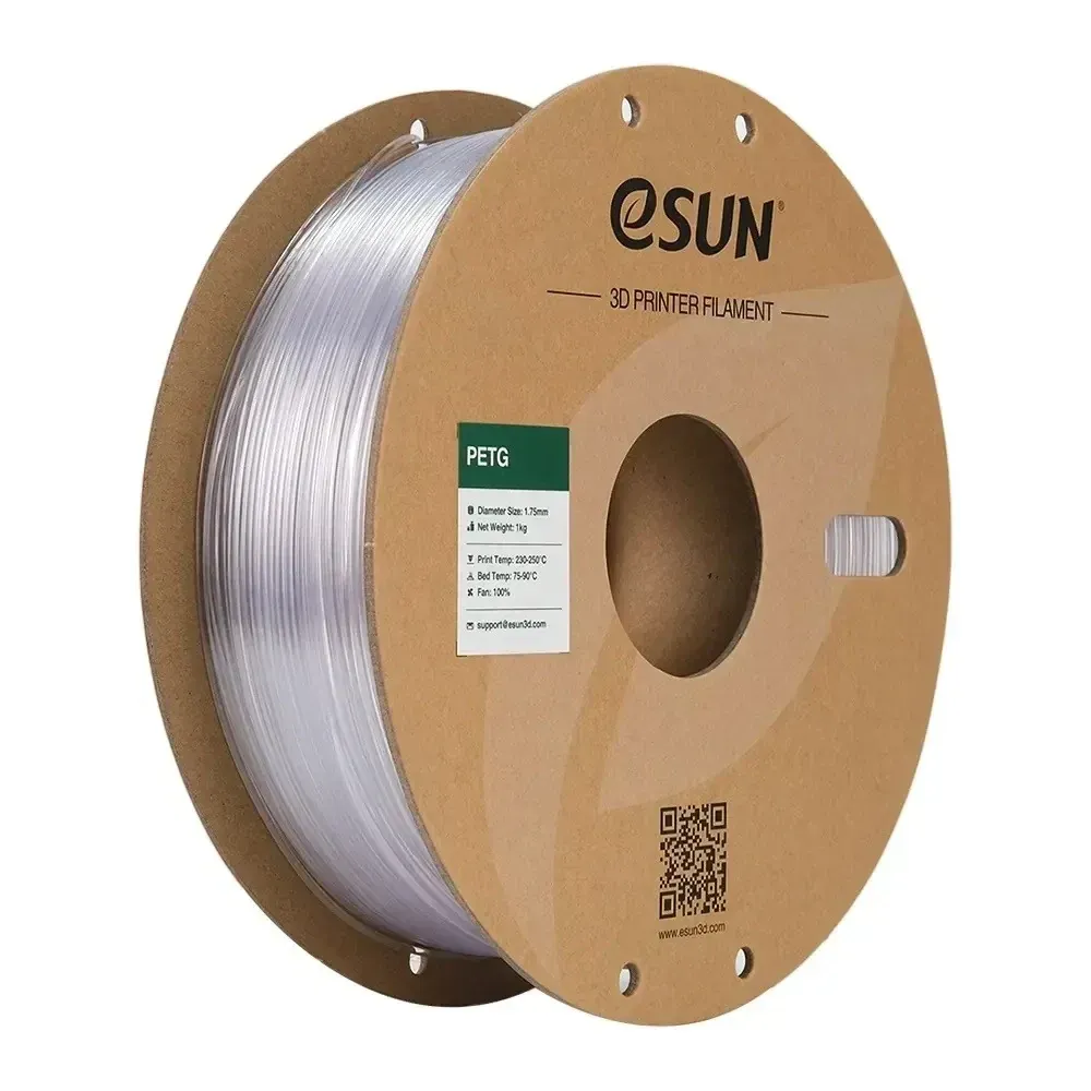 eSUN PETG Transparent, 1.75 mm 1 kg spool