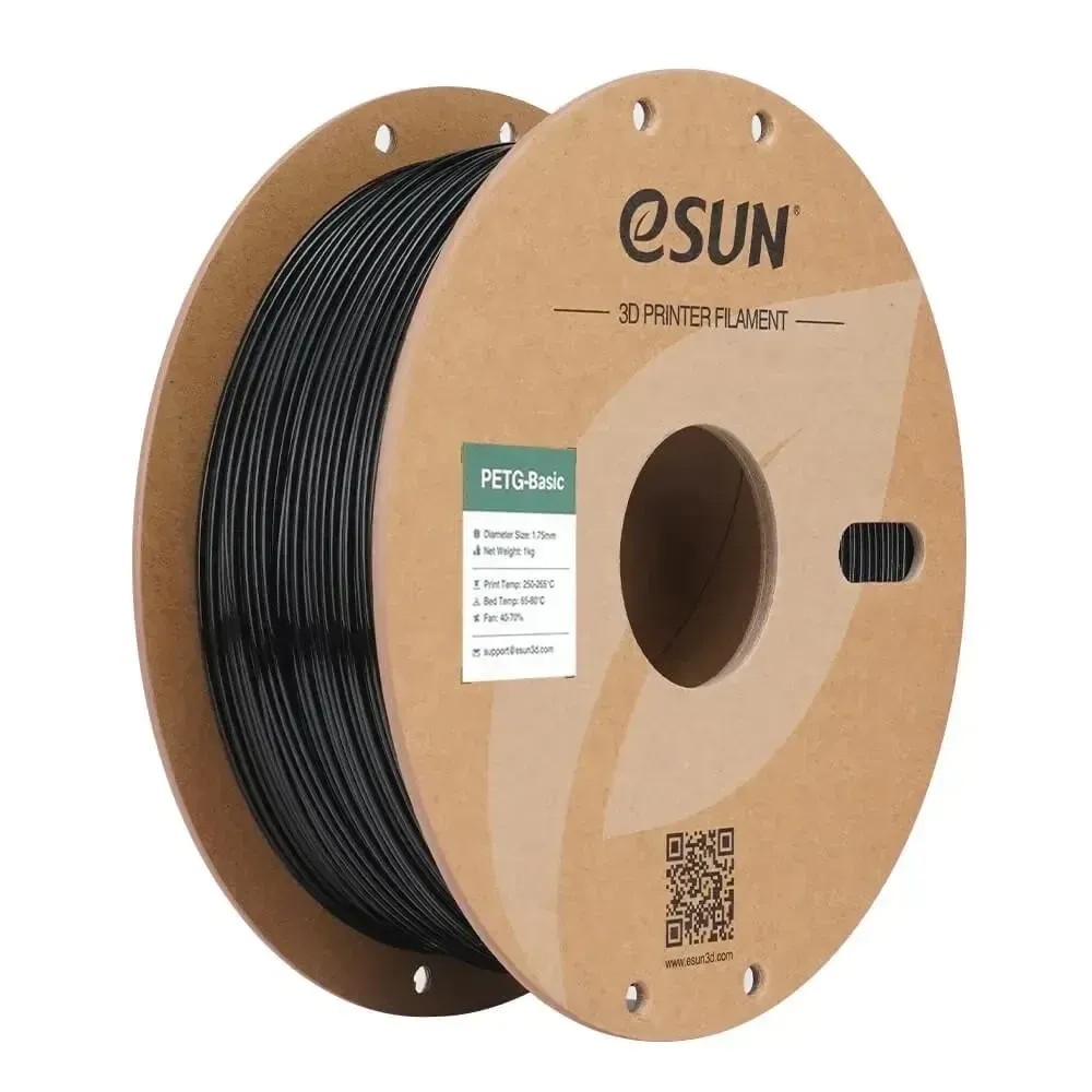 eSUN PETG-Basic Black, 1.75 mm 1 kg spool