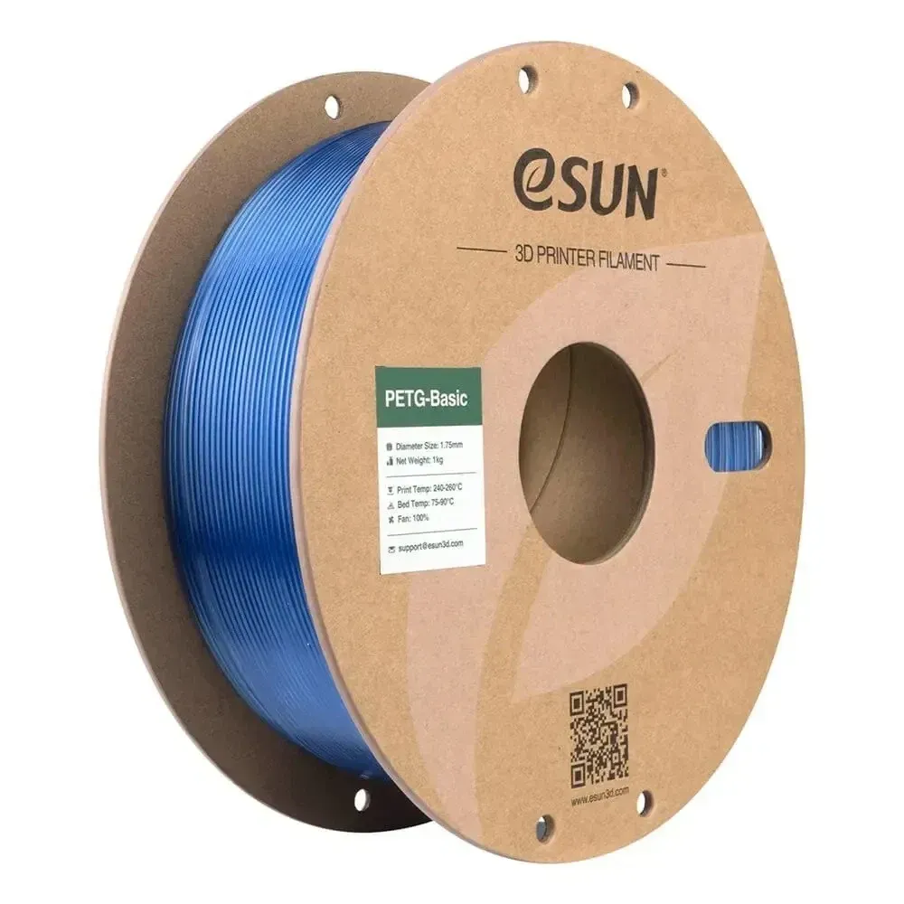 eSUN PETG-Basic Translucent Light Blue, 1.75 mm 1 kg spool