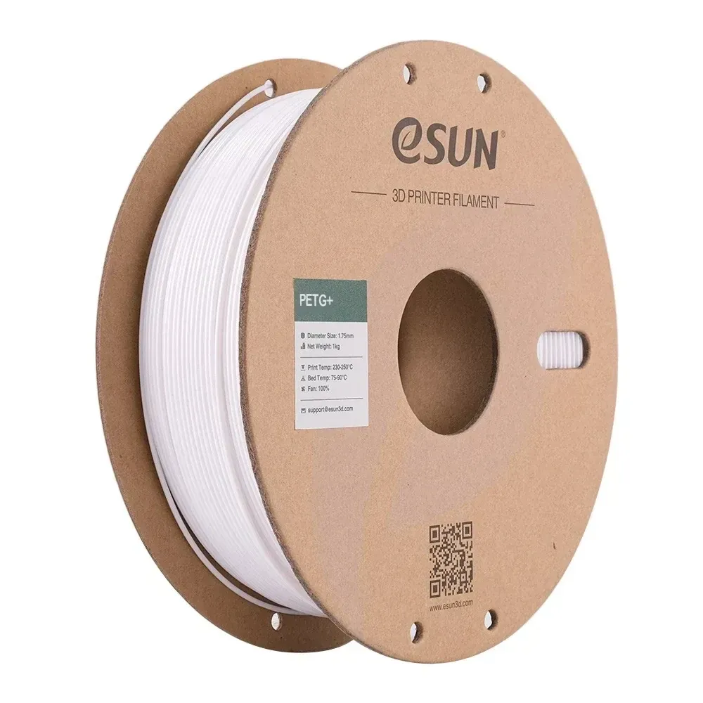 eSUN PETG+ White, 1.75 mm 1 kg spool