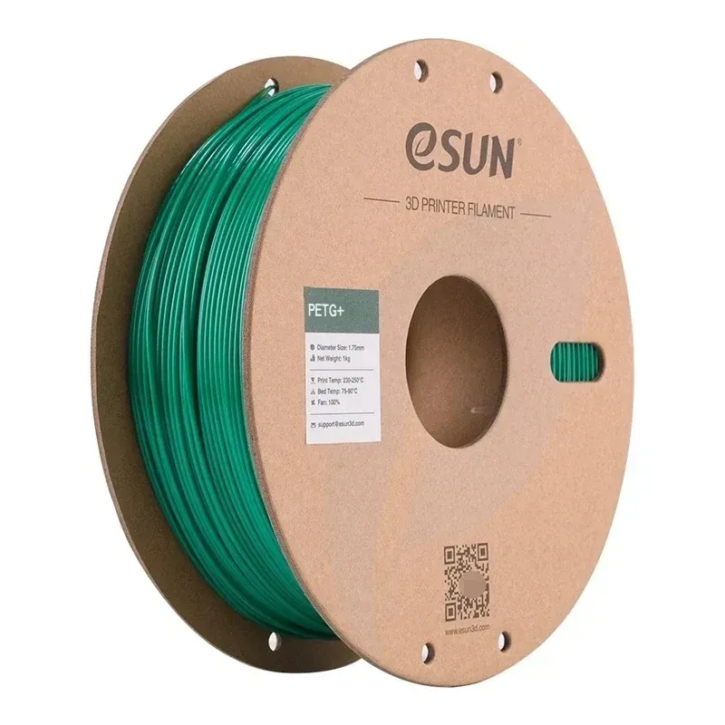 eSUN PETG+ Green, 1.75 mm 1 kg spool