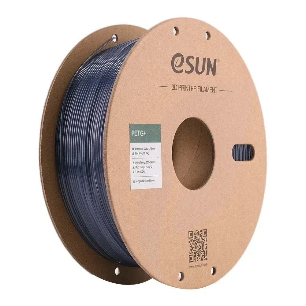 eSUN PETG+ Translucent Grey, 1.75 mm 1 kg spool