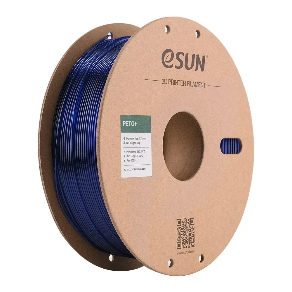 eSUN PETG+ Translucent Navy Blue, 1.75 mm 1 kg spool