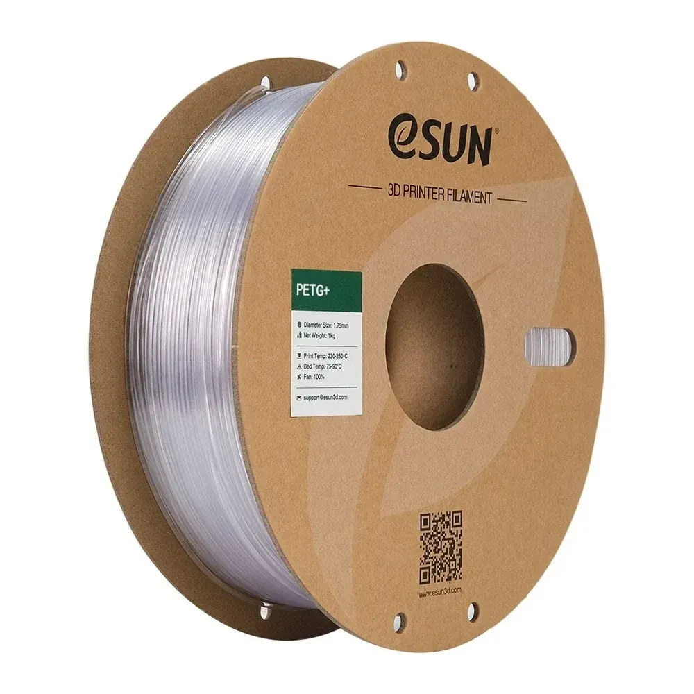 eSUN PETG+ Transparent, 1.75 mm 1 kg spool