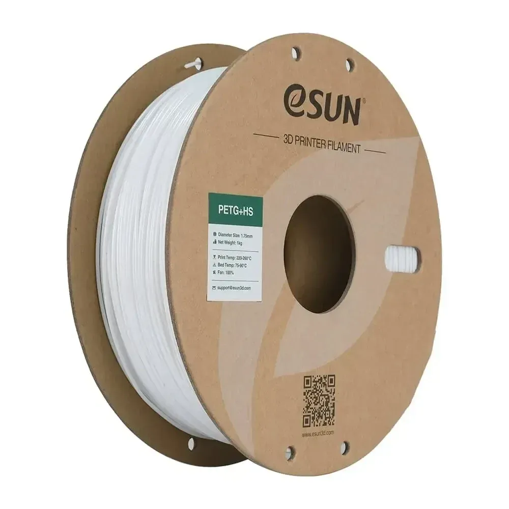 eSUN PETG+HS White, 1.75 mm 1 kg spool
