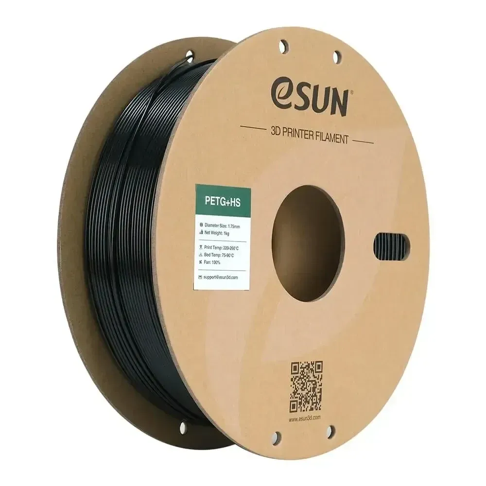 eSUN PETG+HS Black, 1.75 mm 1 kg spool