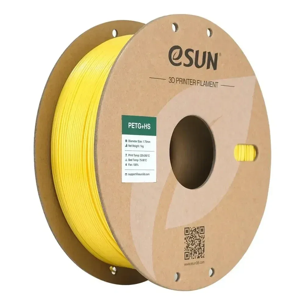 eSUN PETG+HS Yellow, 1.75 mm 1 kg spool