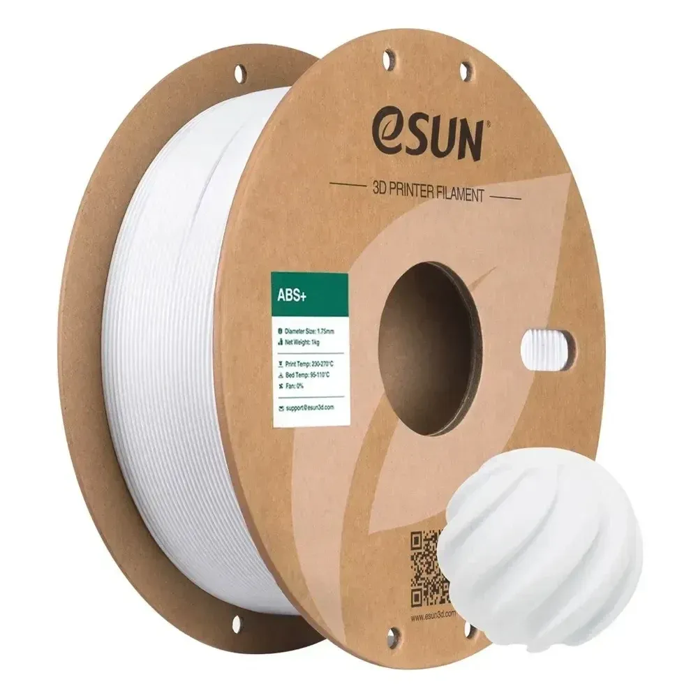 eSUN ABS+ Cold White, 1.75 mm 1 kg spool