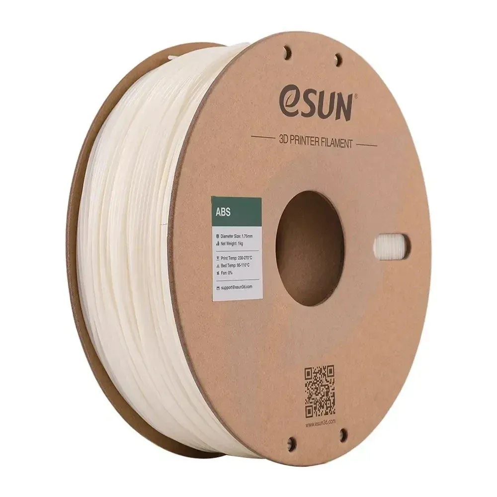 eSUN ABS White, 1.75 mm 1 kg spool