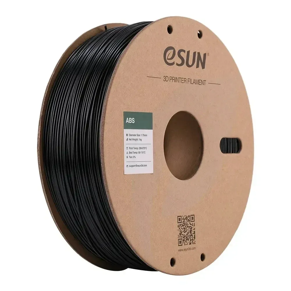 eSUN ABS Black, 1.75 mm 1 kg spool