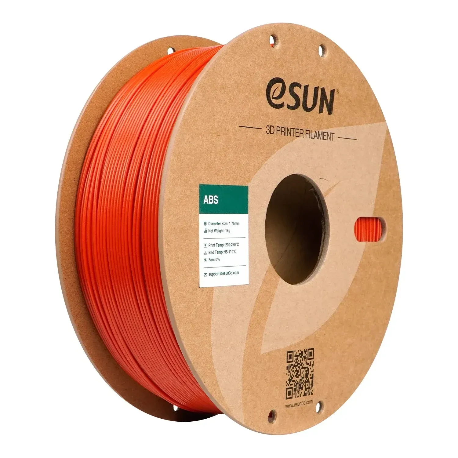 eSUN ABS Red, 1.75 mm 1 kg spool