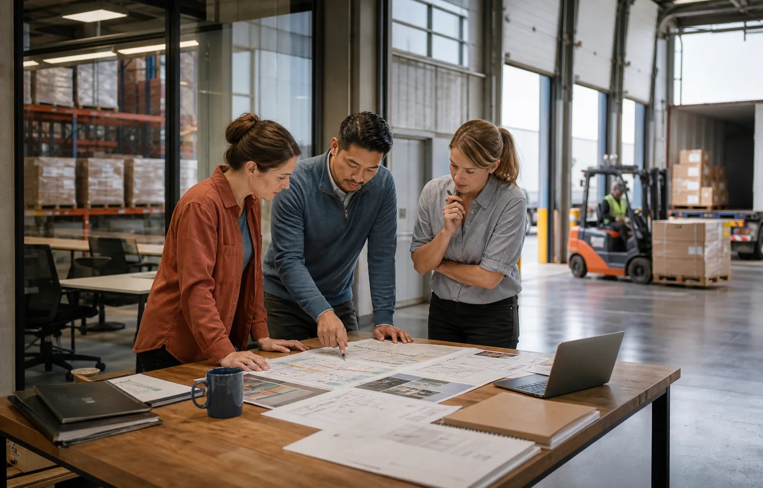 Account research worksheet for logistics sales teams