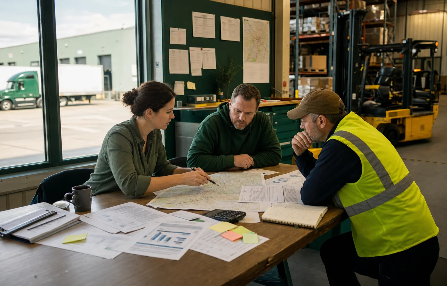 A market signal feed for freight brokerage planning