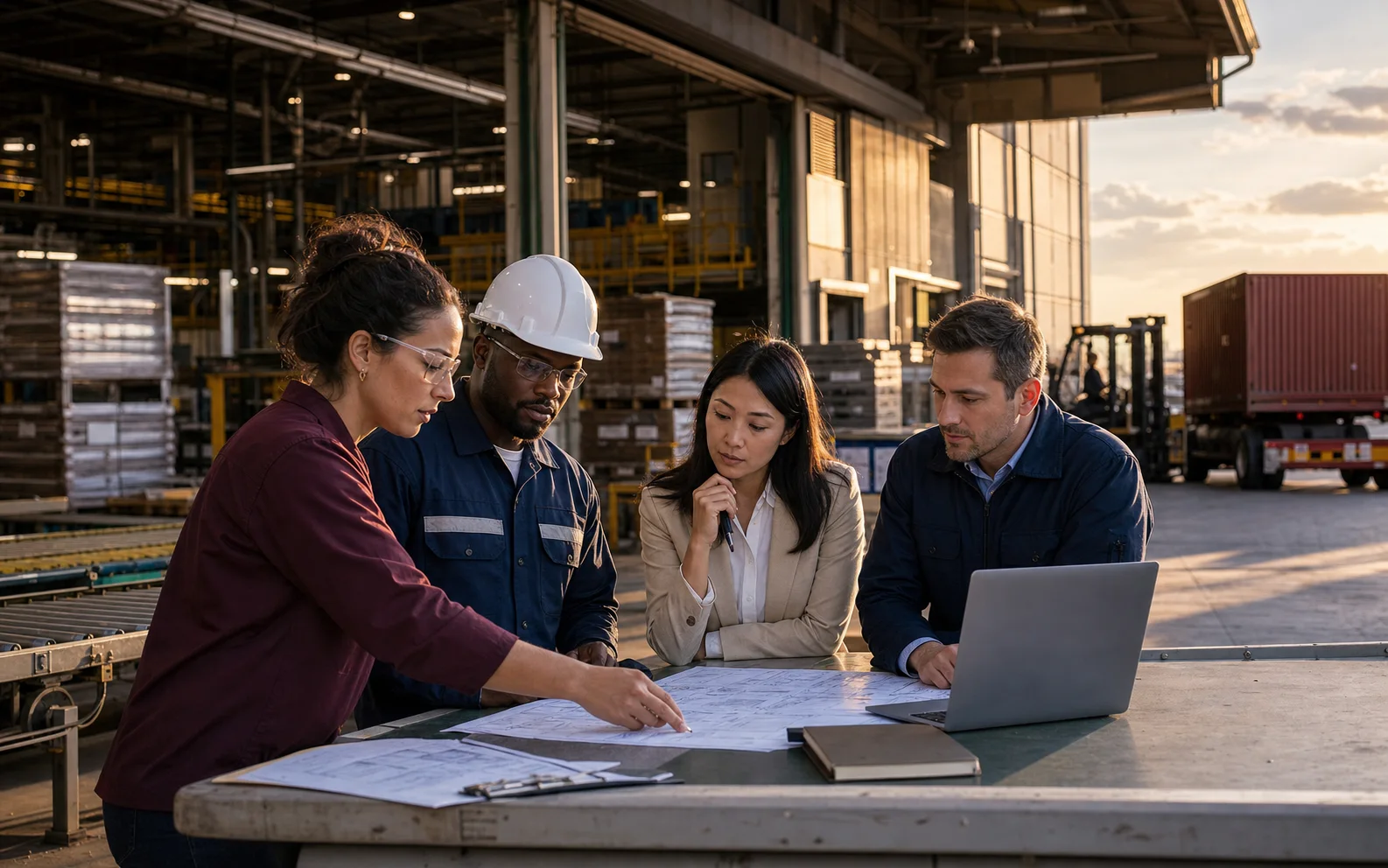Manufacturer account research worksheet for logistics sales teams