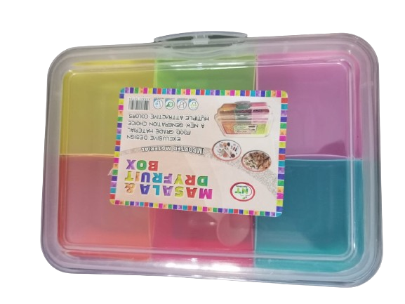 Masala Box Sets Spice 6 - Get Big, Fancy, and Space-Saving Organizers, Holders