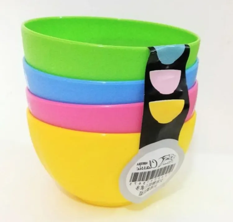 Pack Of 4 - Imported High Quality Unbreakable, Stylish and Durable Plastic Bowls - Piyali Set