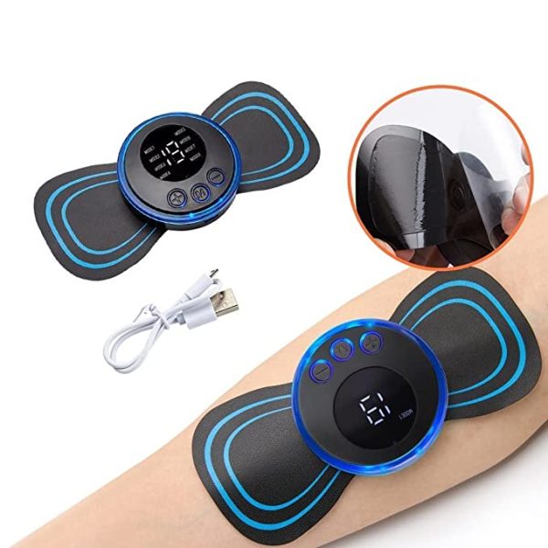 Rechargeable Mini Neck Massager | Targeted Pain Relief For Back And Cervical Muscles.