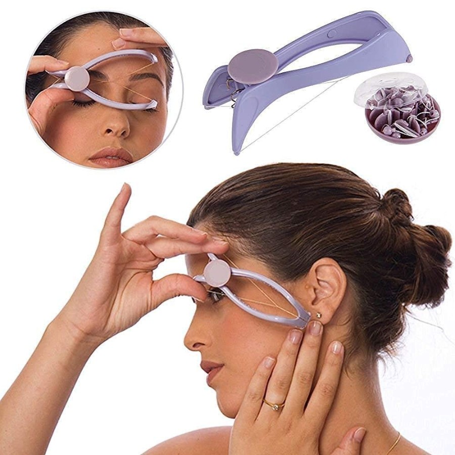 Slique Hair Threading Machine - Facial Hair Removal Makeup Beauty Tool