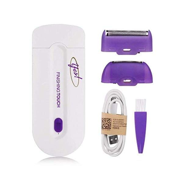 Touch-Pain Free instant And Pain Free Hair Remover Finishing Touch Hair Remover | Rechargeable Lithium Ion Battery