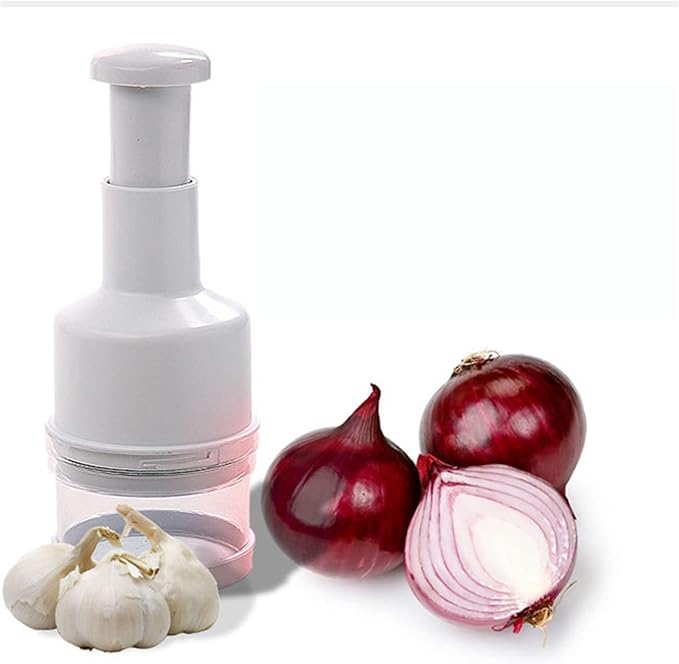 Kitchen Chopper Pressing Cutter Slicer Peeler Dicer Mincer for Multipurpose Use