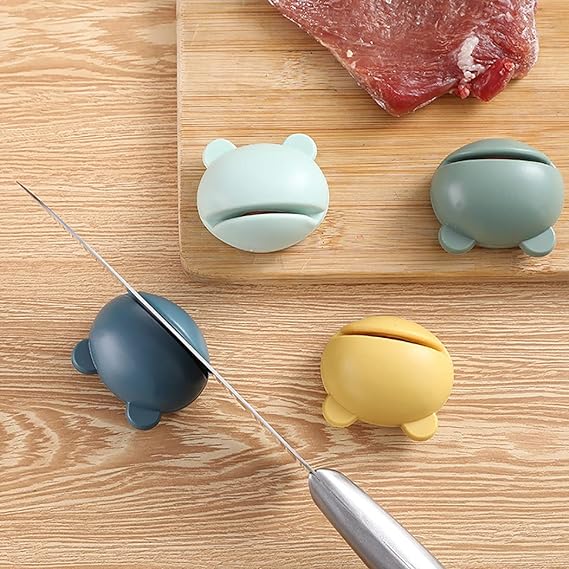 boxoon Kitchen Sharpener Tool Creative Frog Kitchen Gadget Kitchen Utensil Sharpener Accessories for Kitchen