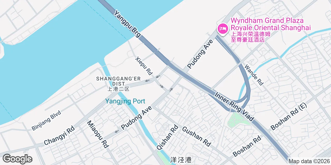 No.118 Minsheng Road, Pudong New Area, Shanghai, Pudong 200135