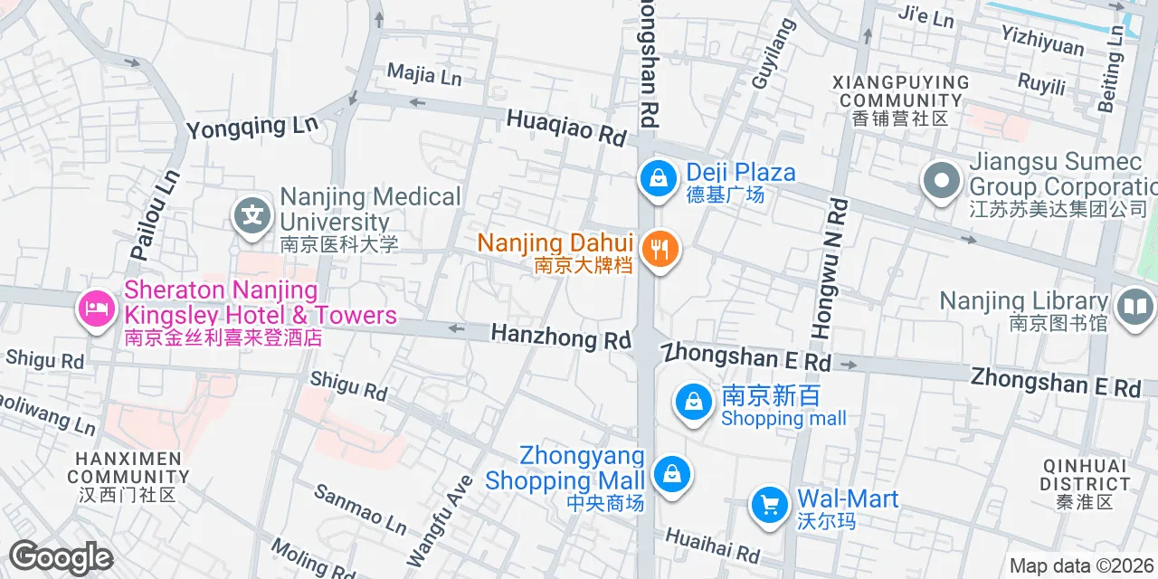 2 Hanzhong Road,8/F, Jinling Hotel Asia Pacific Tower,Gulou District, Nanjing Gulou 210005
