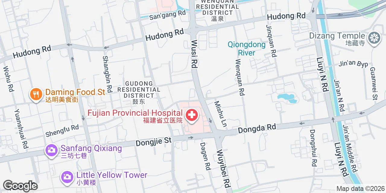 Intersection of Wusi Road and Qingcheng Road,10/F, Rongdu International Building,Gulou District, Fuzhou 350001