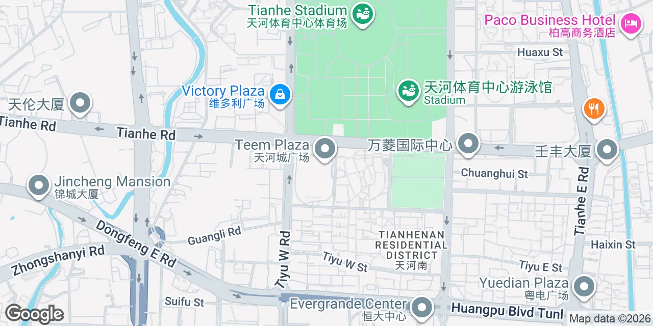 208 Tianhe Road,27/F, Teem Tower,Tianhe District, Guangzhou 510620