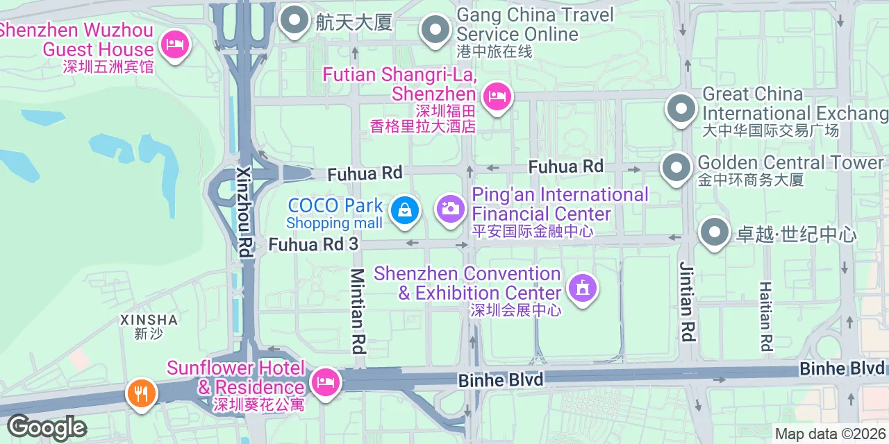 5033 Yi Tian Road,85/F, Ping An Finance Centre,Futian District, Shenzhen 518033