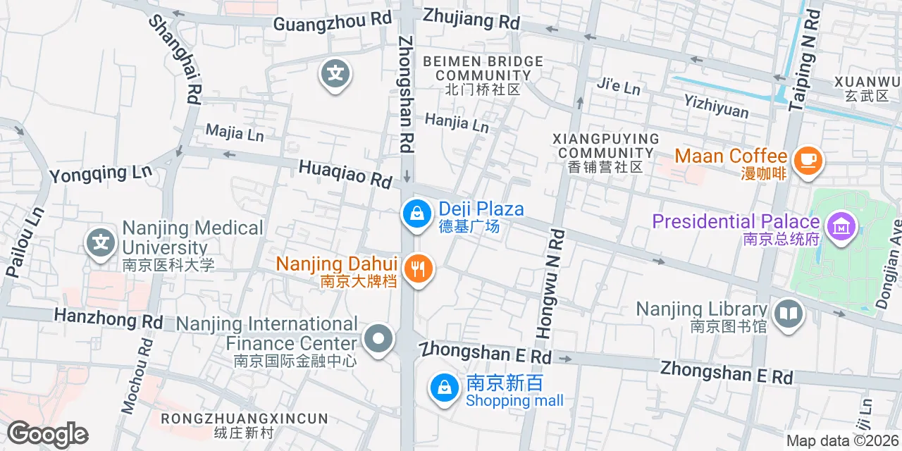 18 Zhongshan Road,24/F, Tower 2, Deji Plaza,Xuanwu District, Nanjing Gulou 210005
