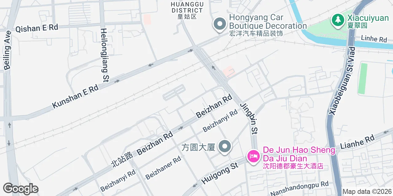 #59 Beizhan Road,29th Floor,Shenhe District, Shenyang 110000