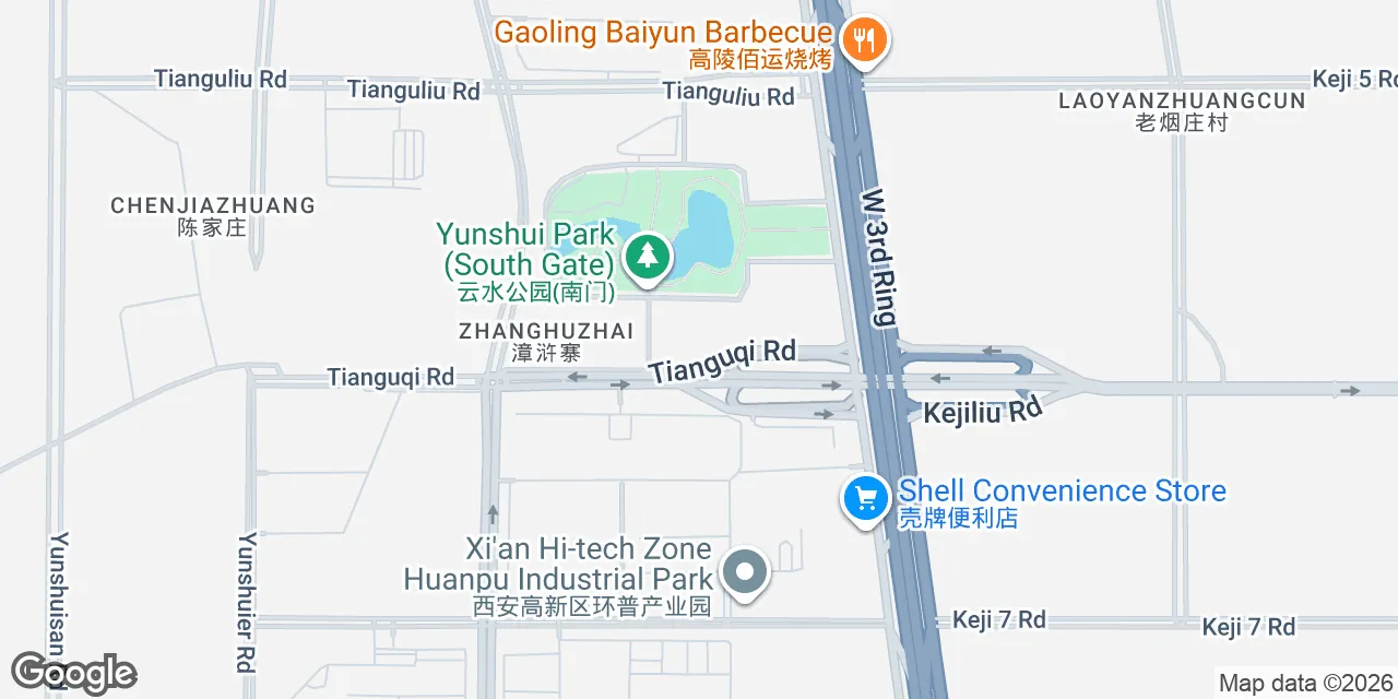 Building A8, Phase II of Xi'an Software New City R&D Base,Yanta District, Xi'an 710076