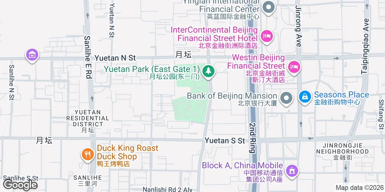 Building 1, No. 30 Sanlihedong Road, Xicheng District,2/F, 3/F and 4/F of Building 1, Beijing 	Financial Street 100045