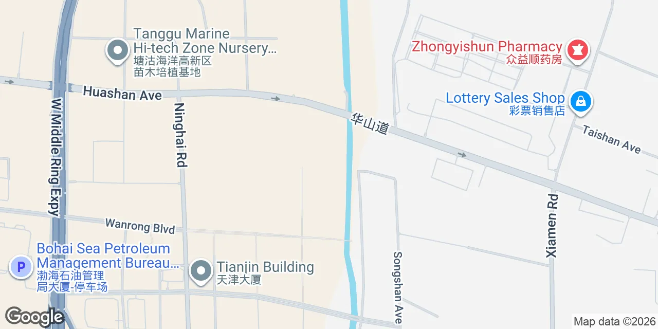 No.582 Ninghai West Road, Binhai New Area,5F & 7F, Tianjin 300459