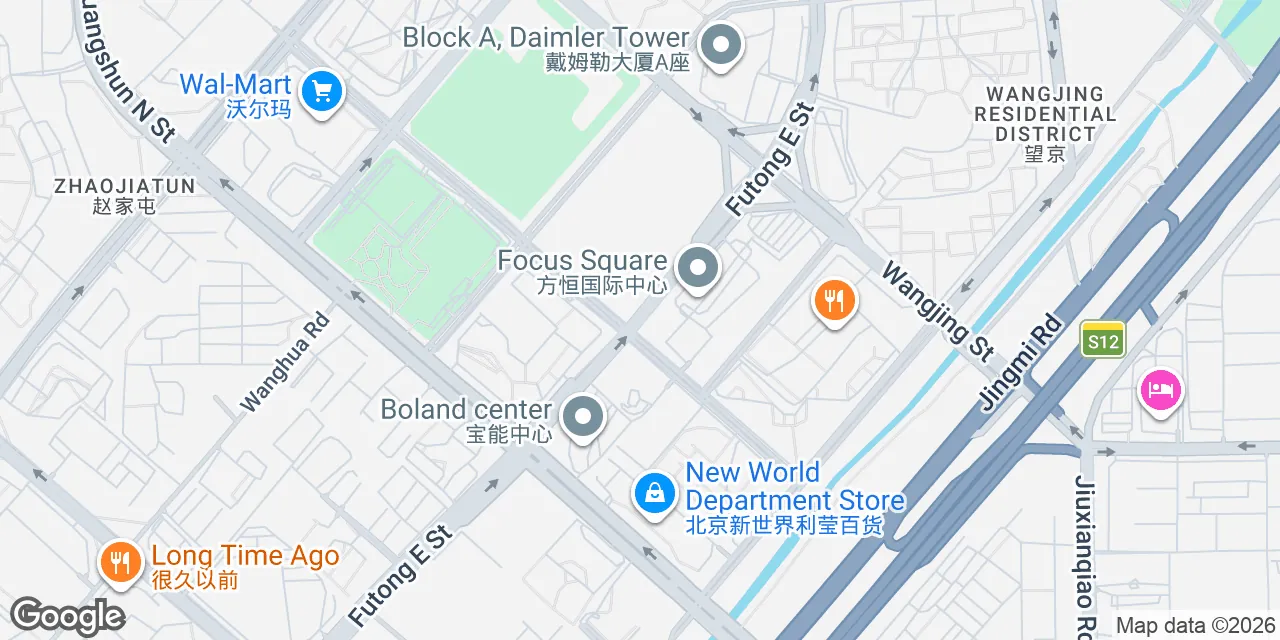 Building 3, No.9 Zhonghuan South Road, Wangjing,17-18/F,Chaoyang District, Beijing 	Financial Street 100102