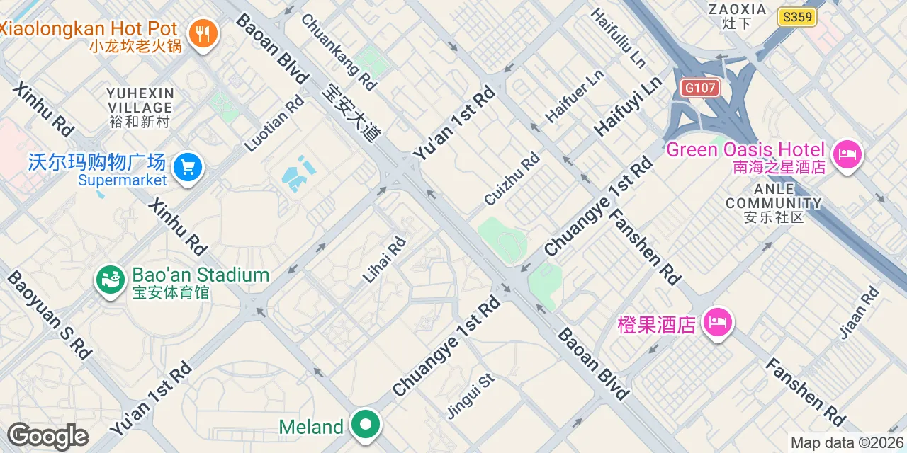 Qianhai HOP International, No.19, Xinghua 1st Road,Room 1801, 1802, 1805, 18/F,Haiwang Community, Xin'an Street, Bao'an District, Shenzhen 518101
